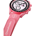 Swatch x Omega Bioceramic Moonswatch Mission to the Pink Moon - SO33P700