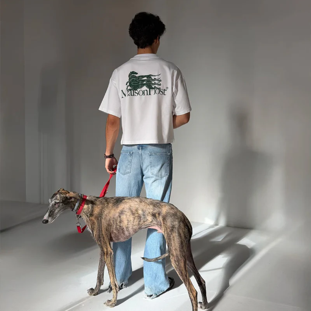 Maison Host Galgo White Tee