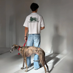 Maison Host Galgo White Tee
