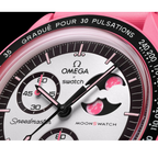 Swatch x Omega Bioceramic Moonswatch Mission to the Pink Moon - SO33P700