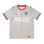 Palace x Nike England Dri-FIT Football Top Pewter Grey/Bright Crimson