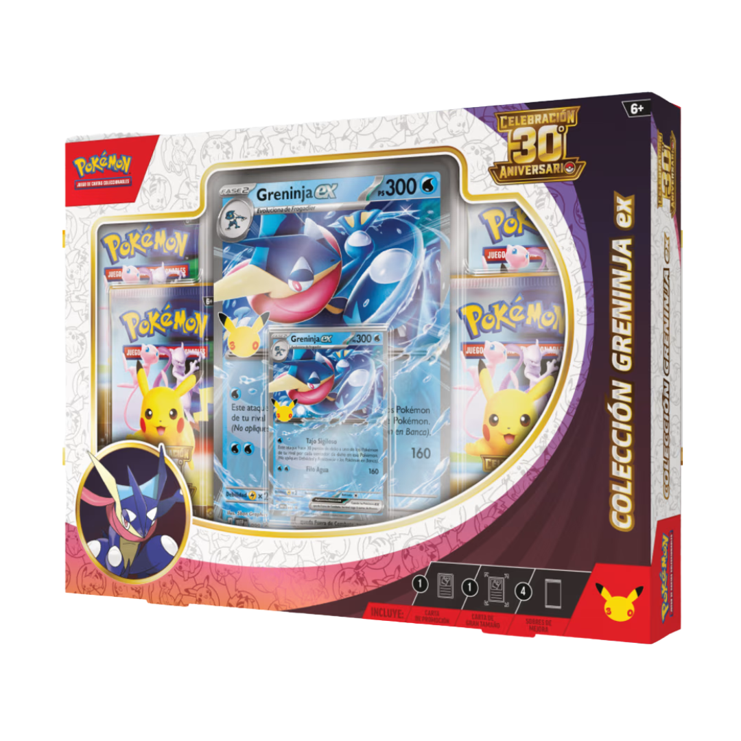 POKÉMON 30TH Greninja ex de Celebración 30º Aniversario de TCG Pokémon
