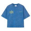 Maison Host Essential MH Crest Tee Blue