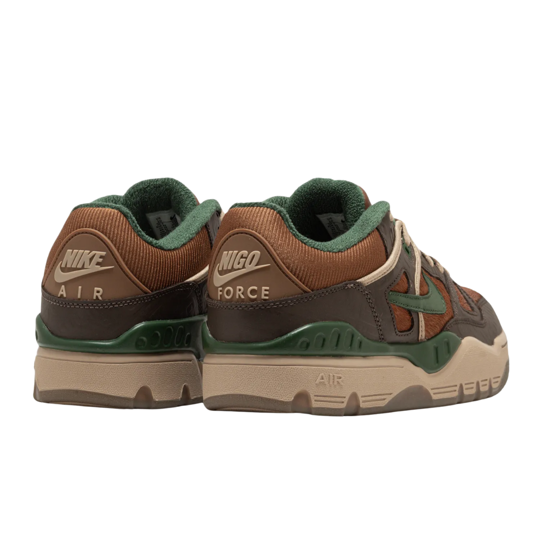 Nike x NIGO Air Force 3 Baroque Brown
