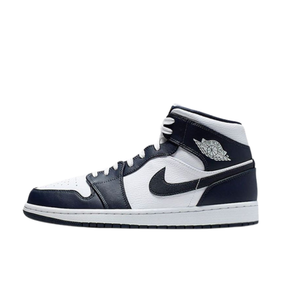 AIR JORDAN 1 MID METALLIC GOLD OBSIDIAN