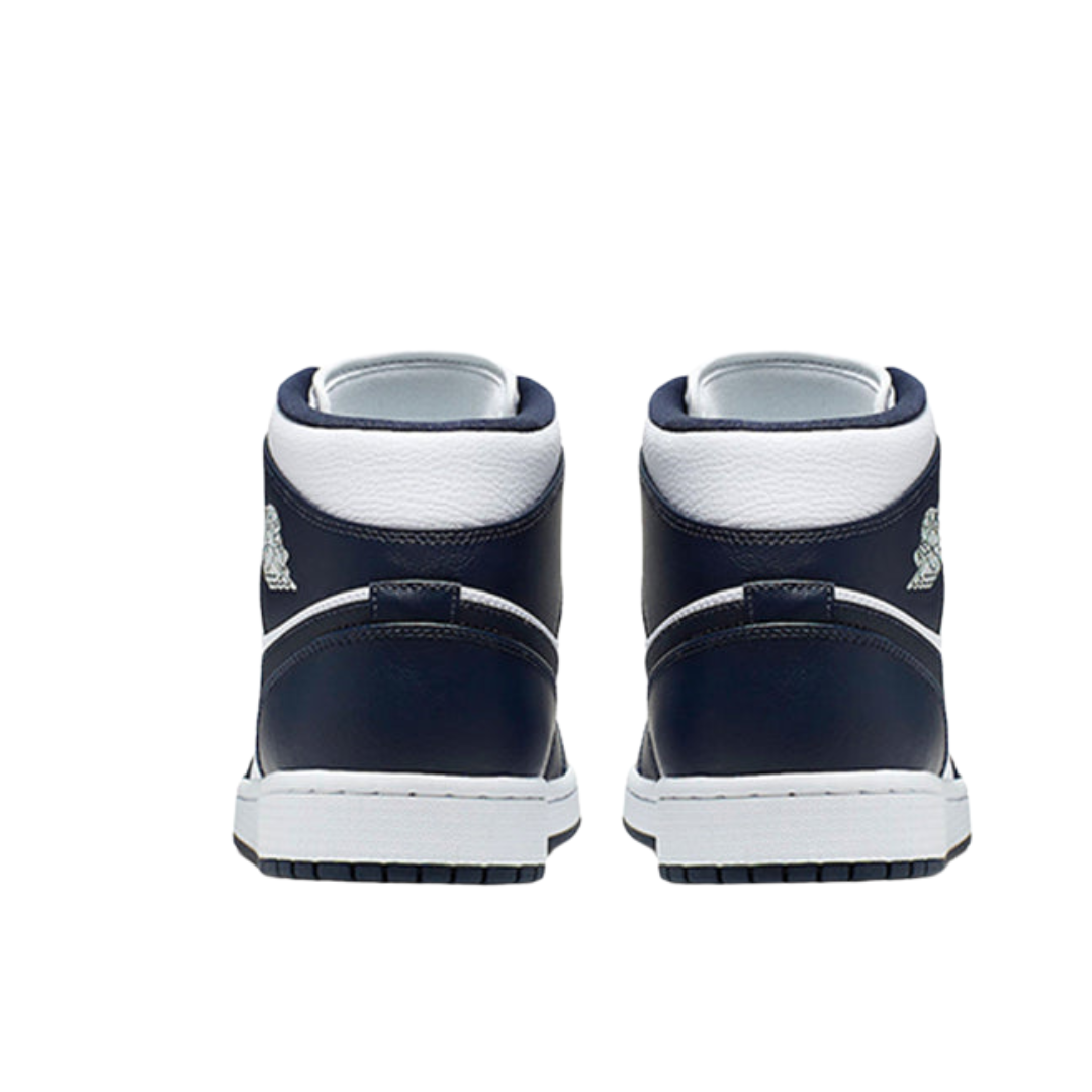 AIR JORDAN 1 MID METALLIC GOLD OBSIDIAN