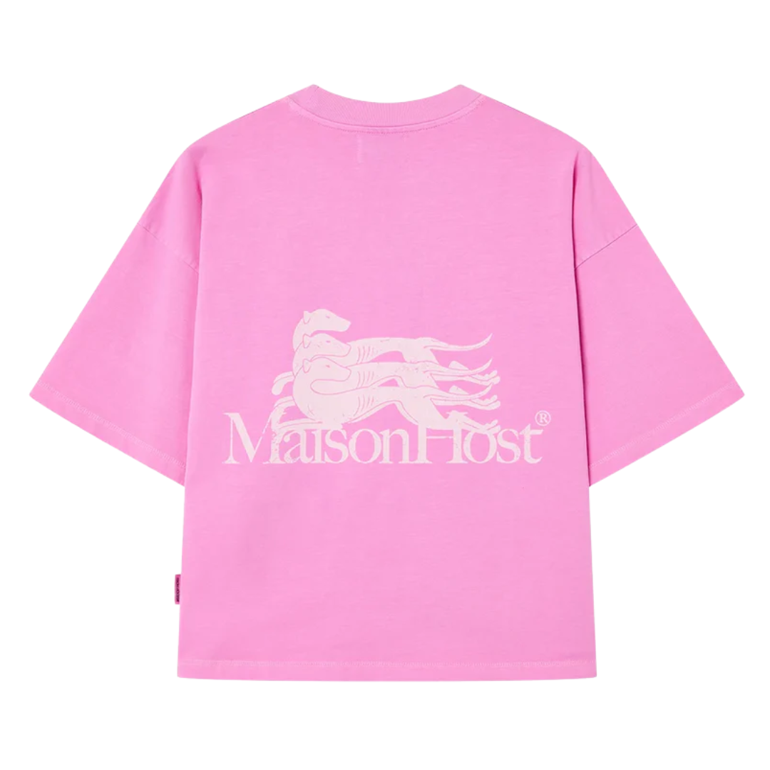 Maison Host Galgo Pink Tee