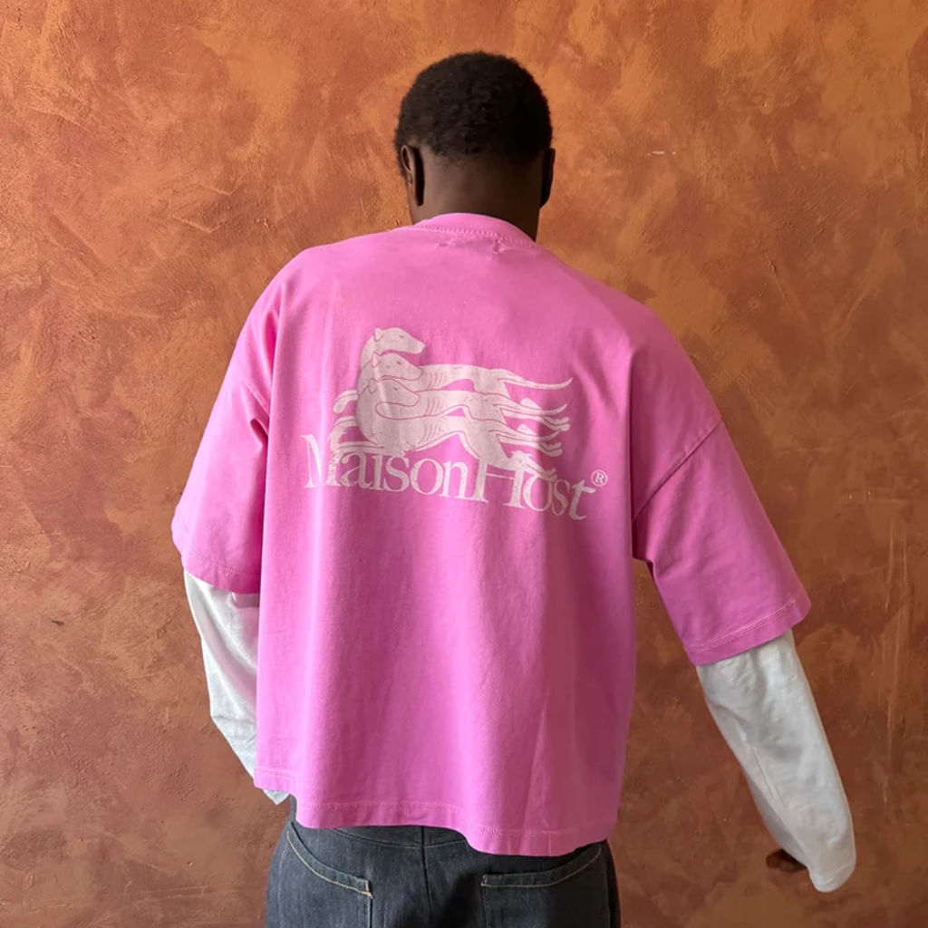 Maison Host Galgo Pink Tee