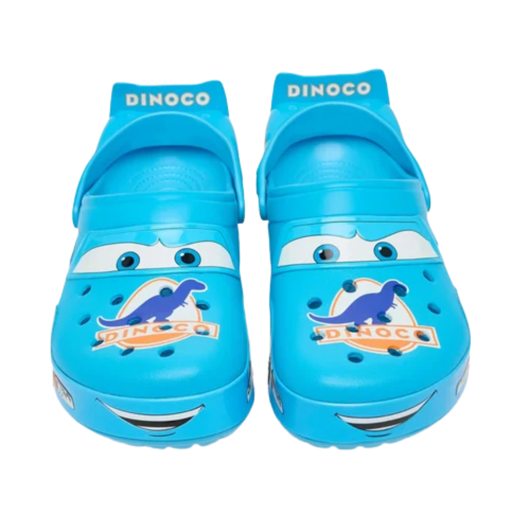 Crocs x Cars Lightning McQueen Dinoco