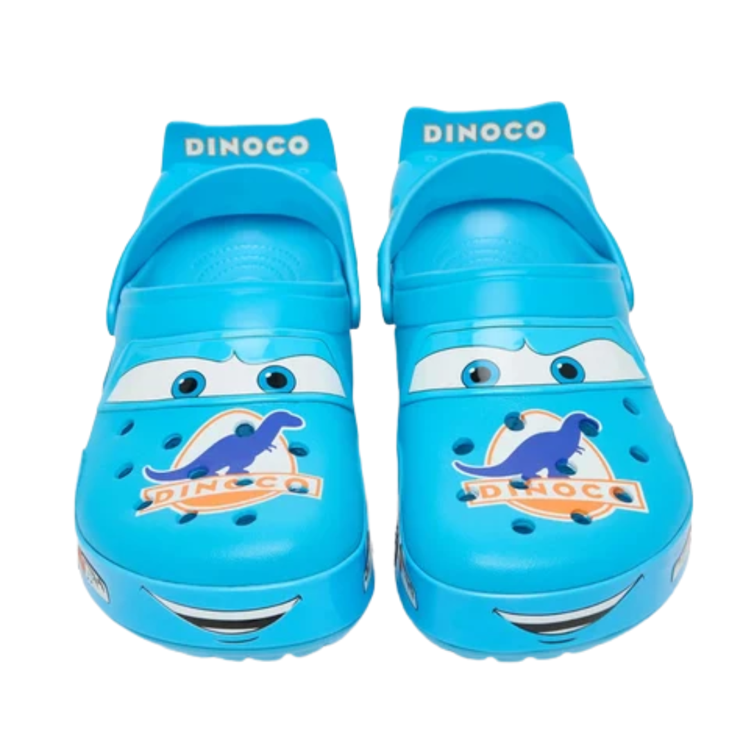 Crocs x Cars Lightning McQueen Dinoco