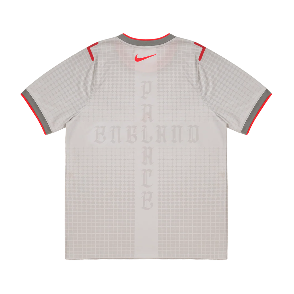 Palace x Nike England Dri-FIT Football Top Pewter Grey/Bright Crimson