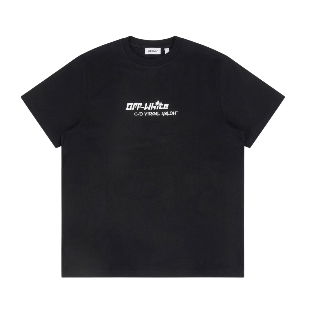 Off White Cryst Croco Tee