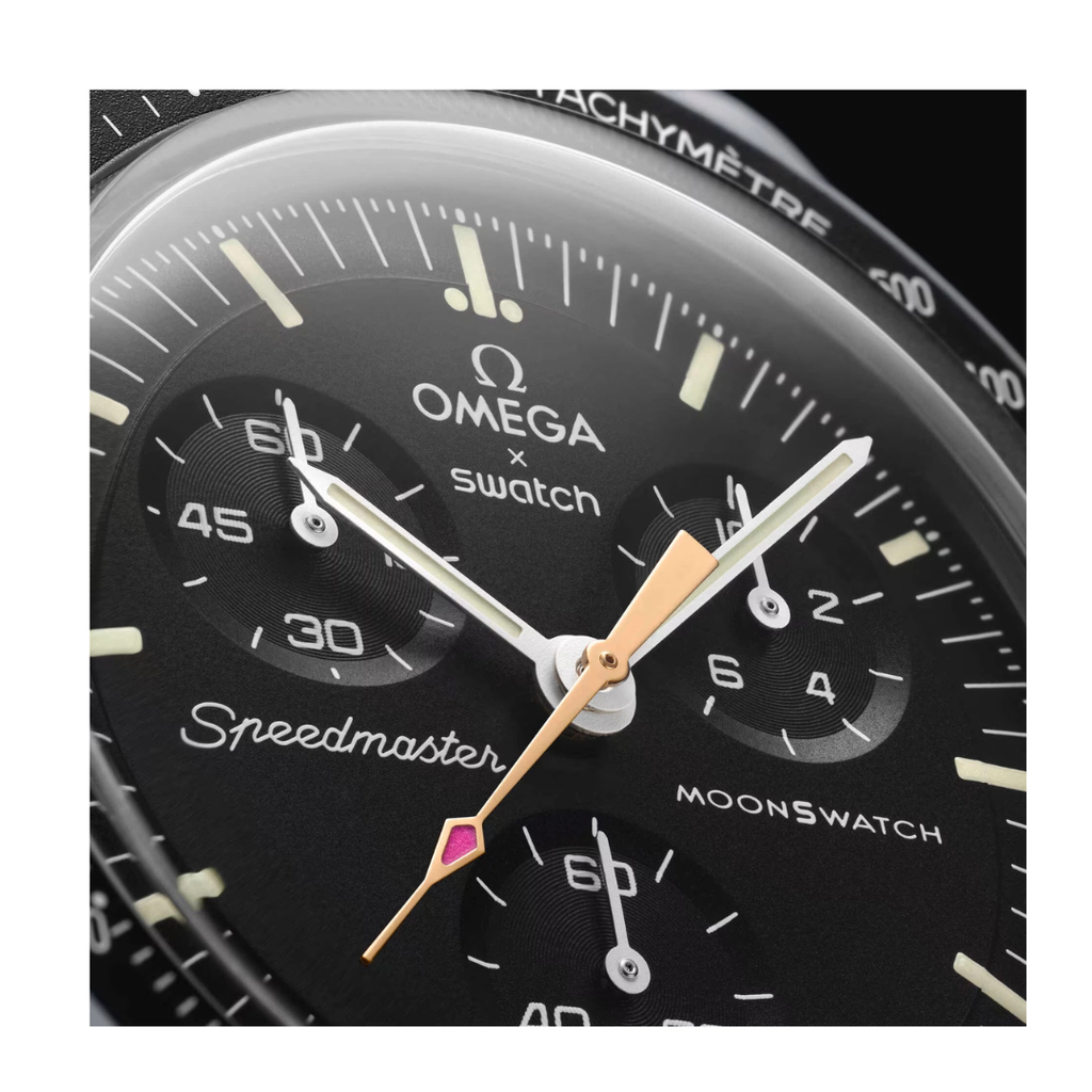 Swatch x Omega Bioceramic Moonswatch Mission To Moonshine Gold Pink - SO33M102-105