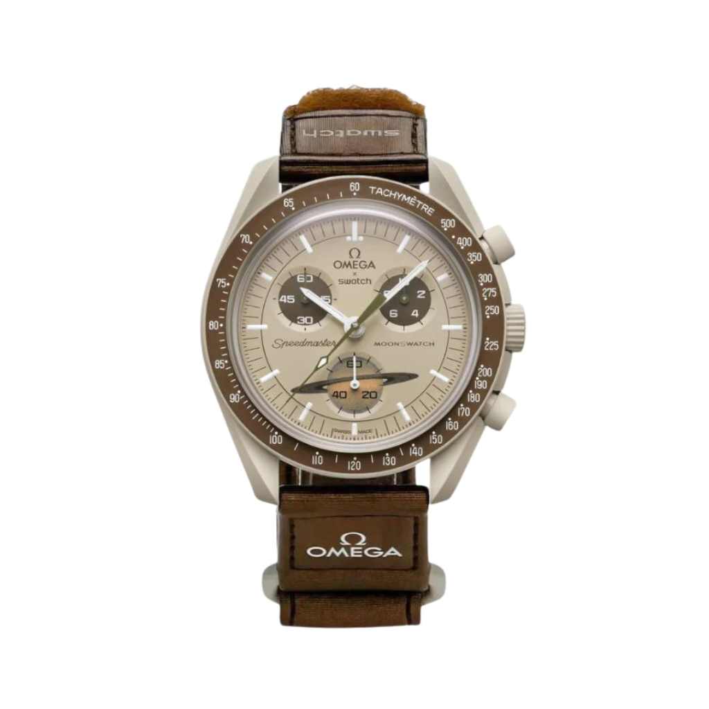 Swatch x Omega Bioceramic Moonswatch Mission to Saturn - SO33T100