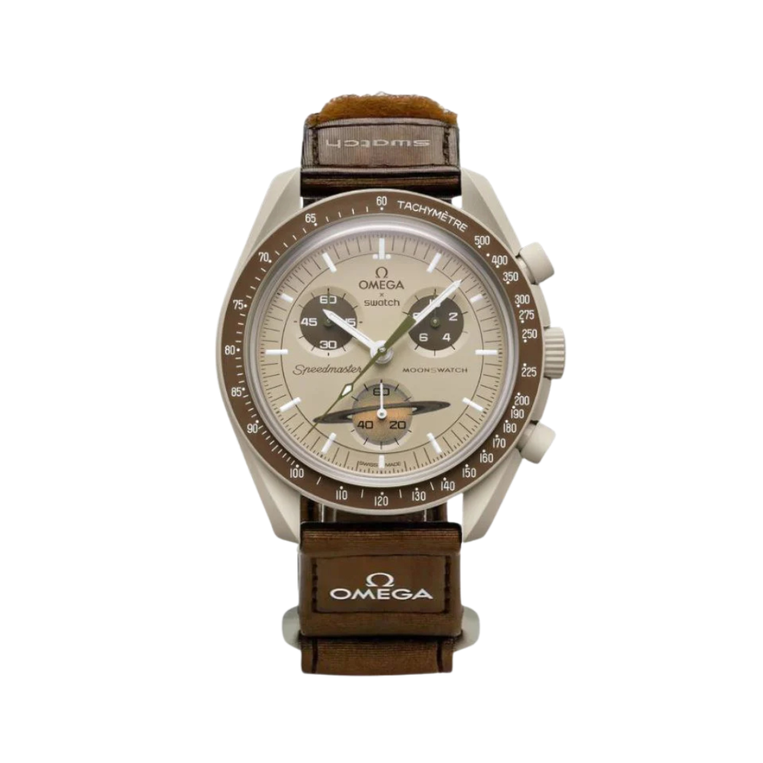 Swatch x Omega Bioceramic Moonswatch Mission to Saturn - SO33T100