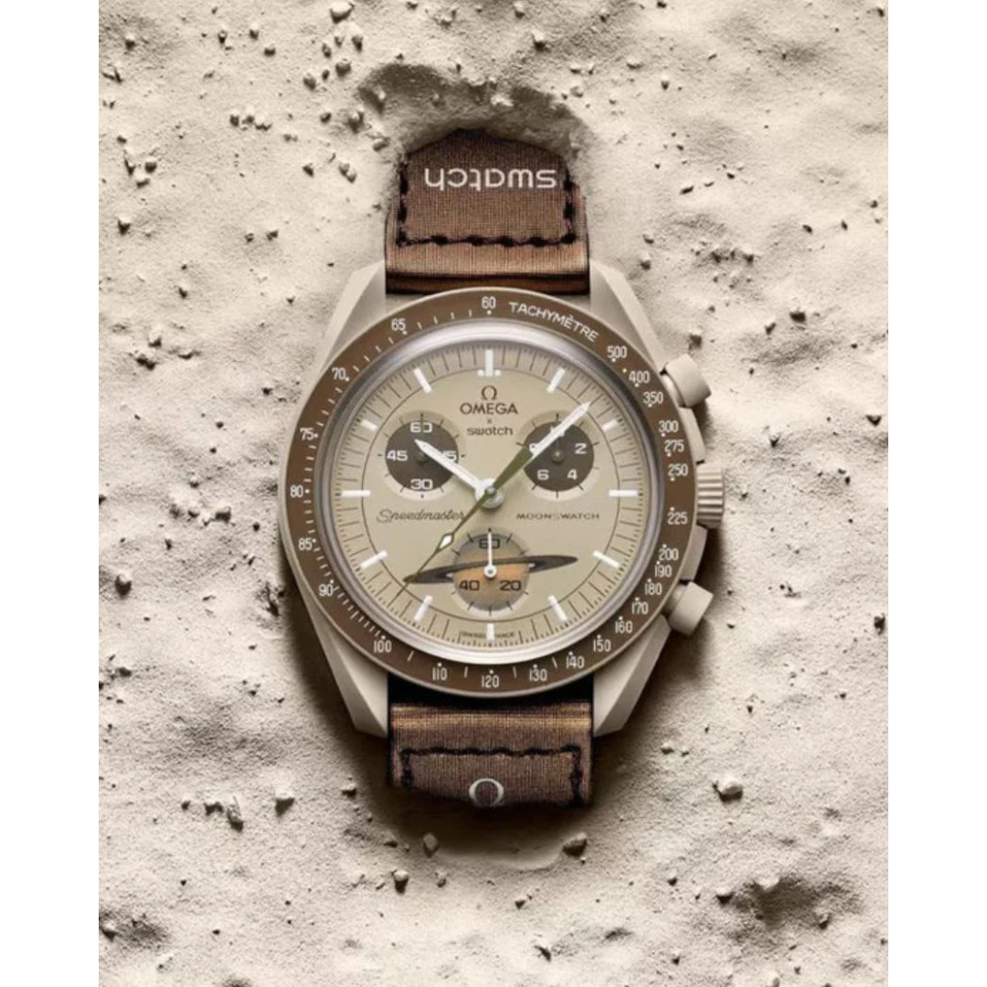Swatch x Omega Bioceramic Moonswatch Mission to Saturn - SO33T100