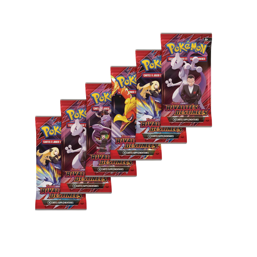 POKÉMON Booster Bundle Lote de sobres de mejora de Destines Rivals de JCC Pokémon (Inglés)