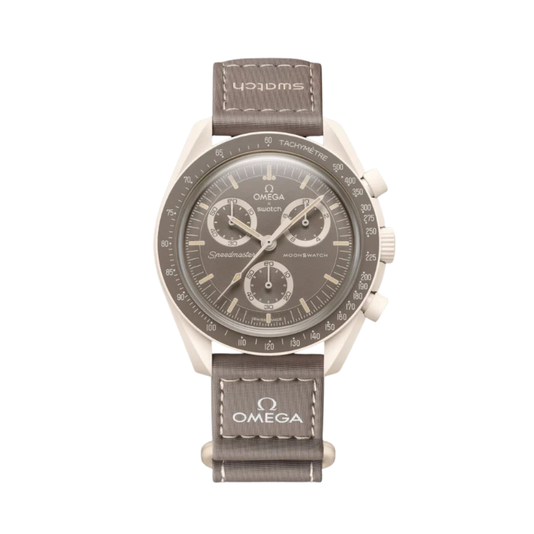 Swatch x Omega Bioceramic Moonswatch Mission On Earth Desert - SO33T103