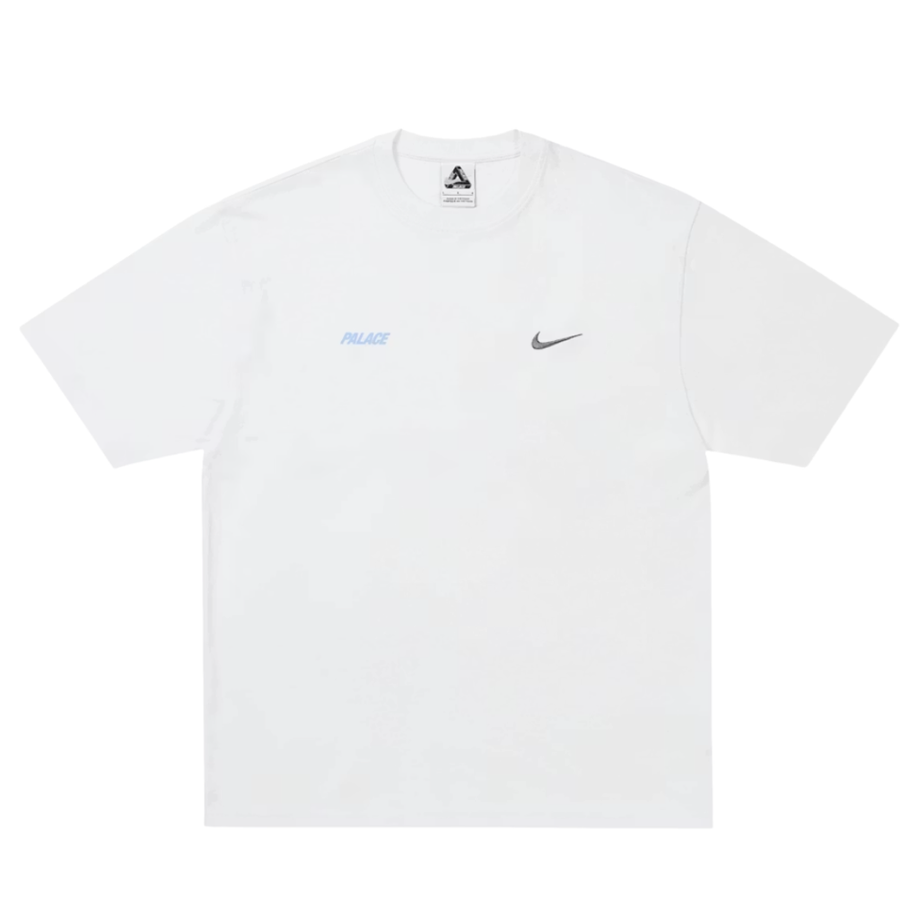 Palace x Nike Font Swoosh T-shirt White