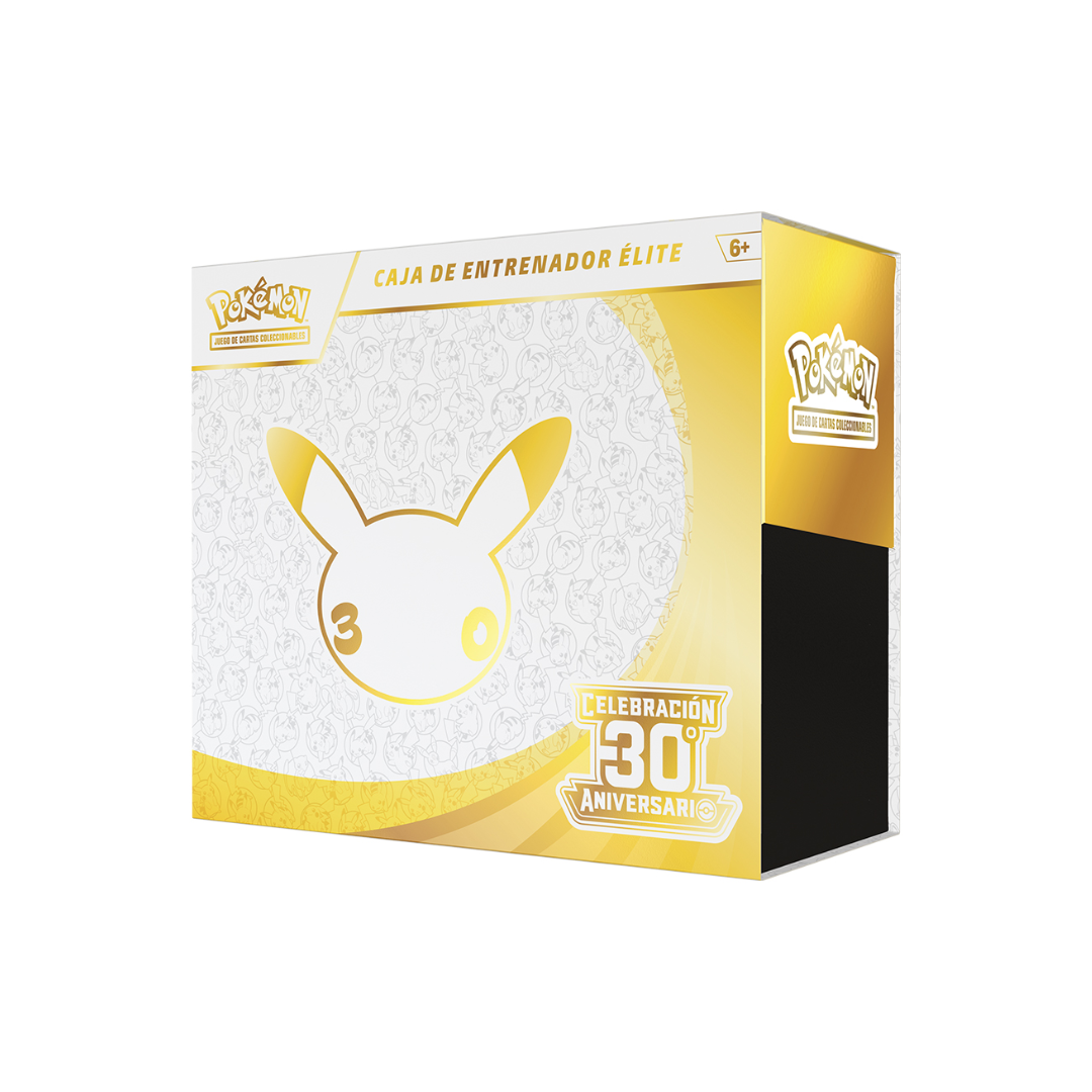POKÉMON 30TH Caja de Entrenador Élite de Celebración 30º Aniversario de TCG Pokémon