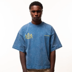 Maison Host Essential MH Crest Tee Blue