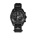 Swatch x Omega Bioceramic Moonswatch Mission to the Moonphase Snoopy Black