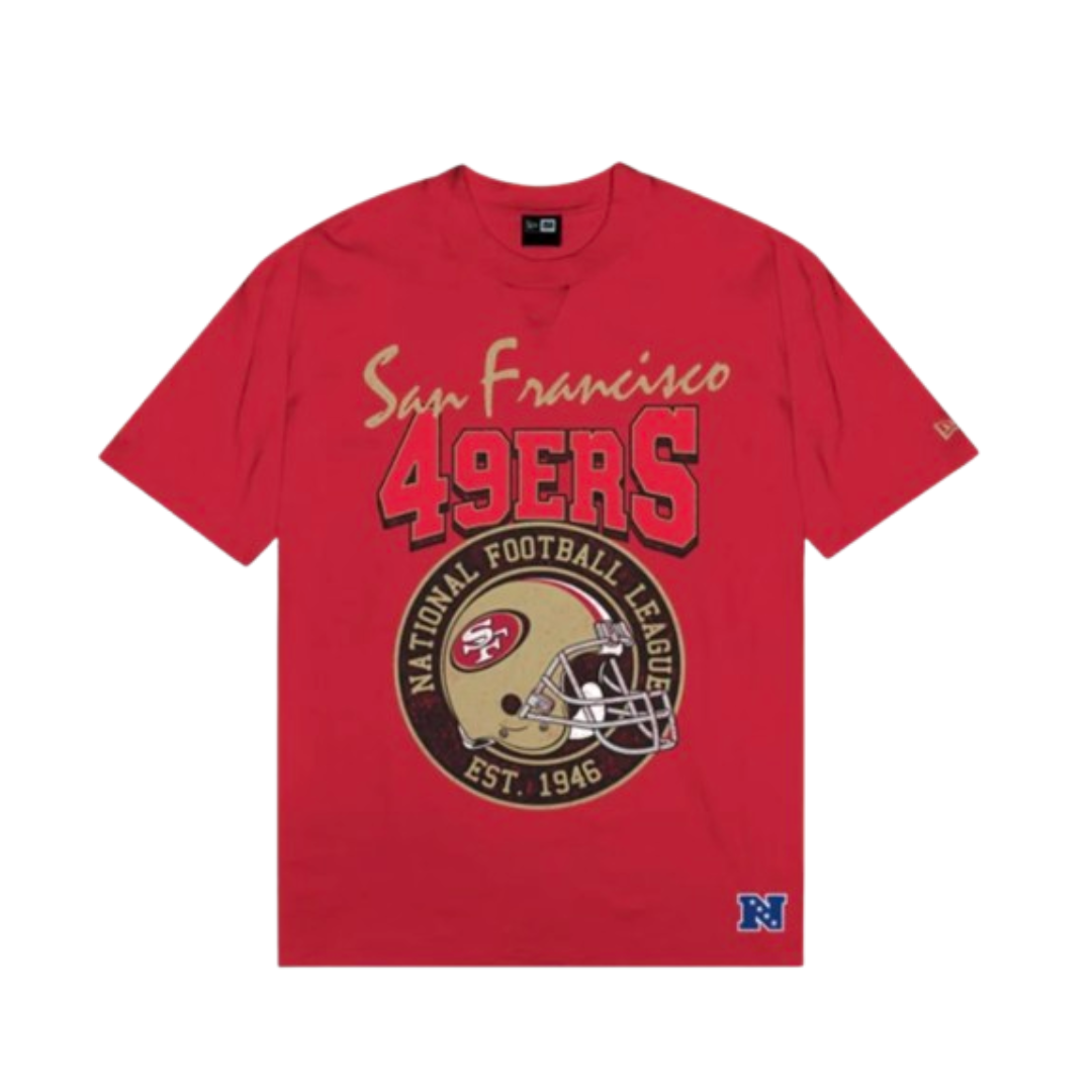 New Era NFL Helmet Graphic OS Tee