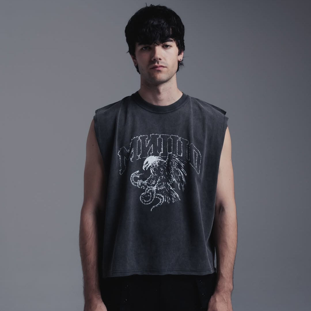 6IXT4OUR Hungry eagle Misho - Tank top