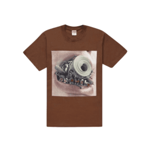 Supreme Braces Tee Brown