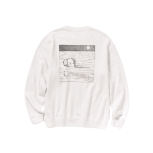Kaws x Uniqlo Sweatshirt New White Artbook