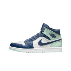 JORDAN 1 MID MYSTIC NAVY MINT