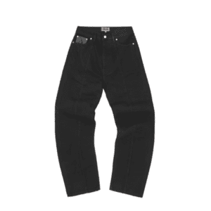 Corteiz C-Star Stitch-Down Jeans Triple Black