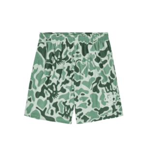 6IXT4OUR GREEN CAMO MESH PANTS