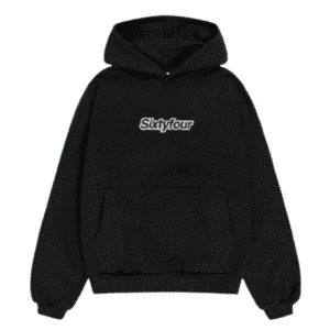 6IXT4OUR DESTROYED BASIC HOODIE