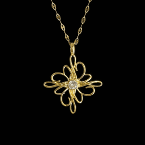 HOST BRAND ICON NECKLACE GOLD