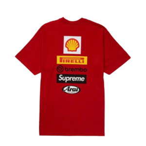 Supreme Ducati Logo Tee Red