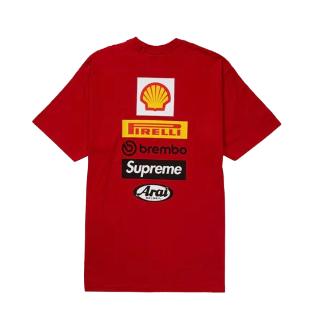 Supreme Ducati Logo Tee Red