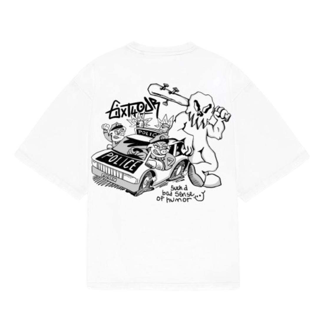 6IXT4OUR WHITE - ITS JUST A JOKE