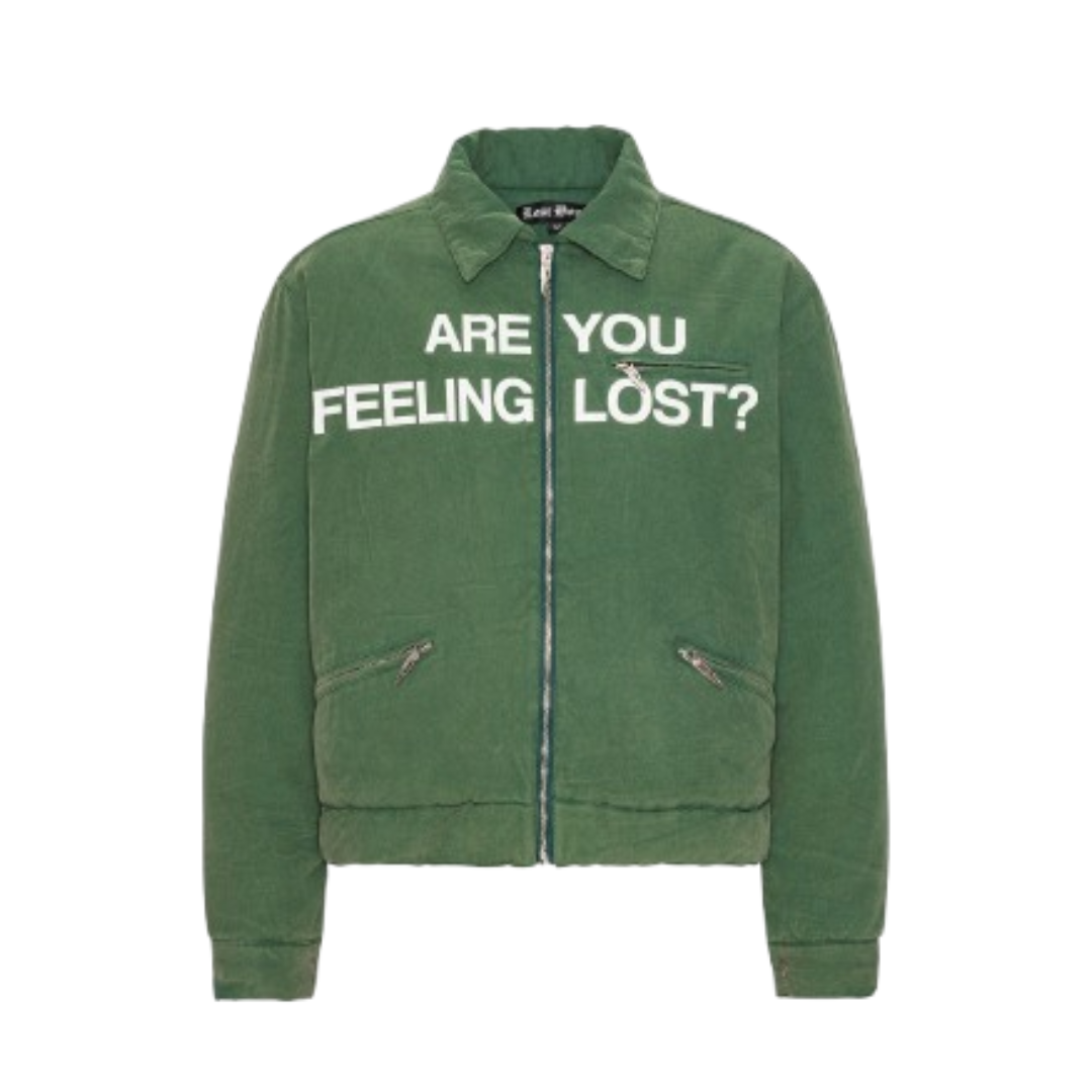 LOST BOYS ARCHIVES WASHED DETROIT JACKET - Washed Green