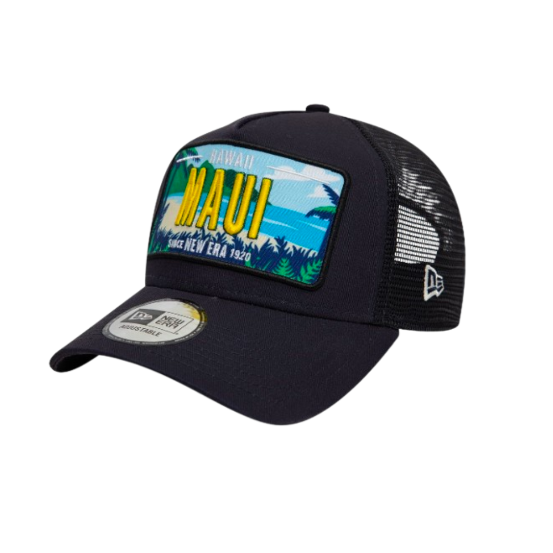 NEW ERA MAUI LICENCE PLATE TRUCKER