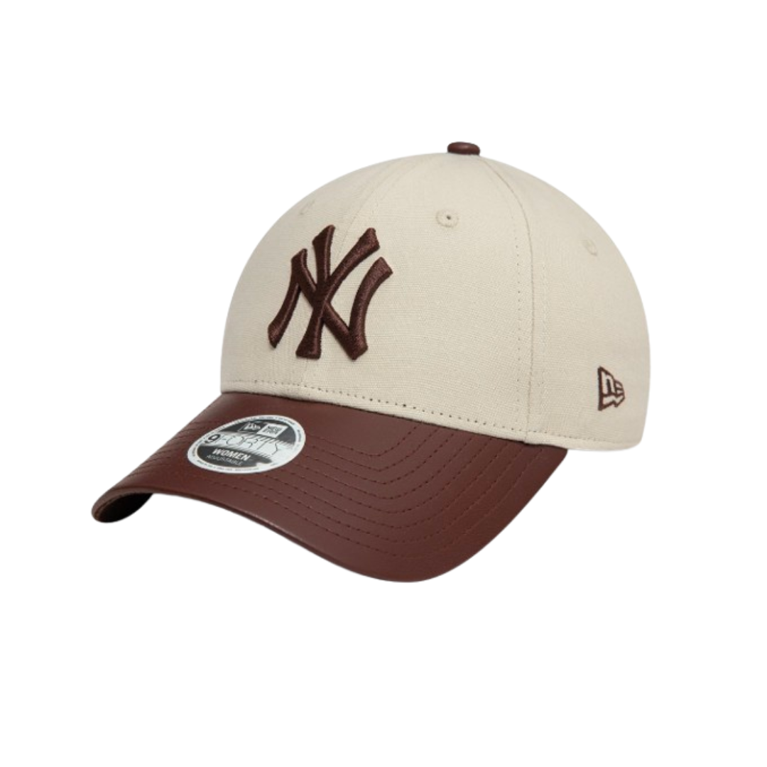 NEW ERA 9FORTY PU VISOR NEW YORK YANKEES CHOCOLATE