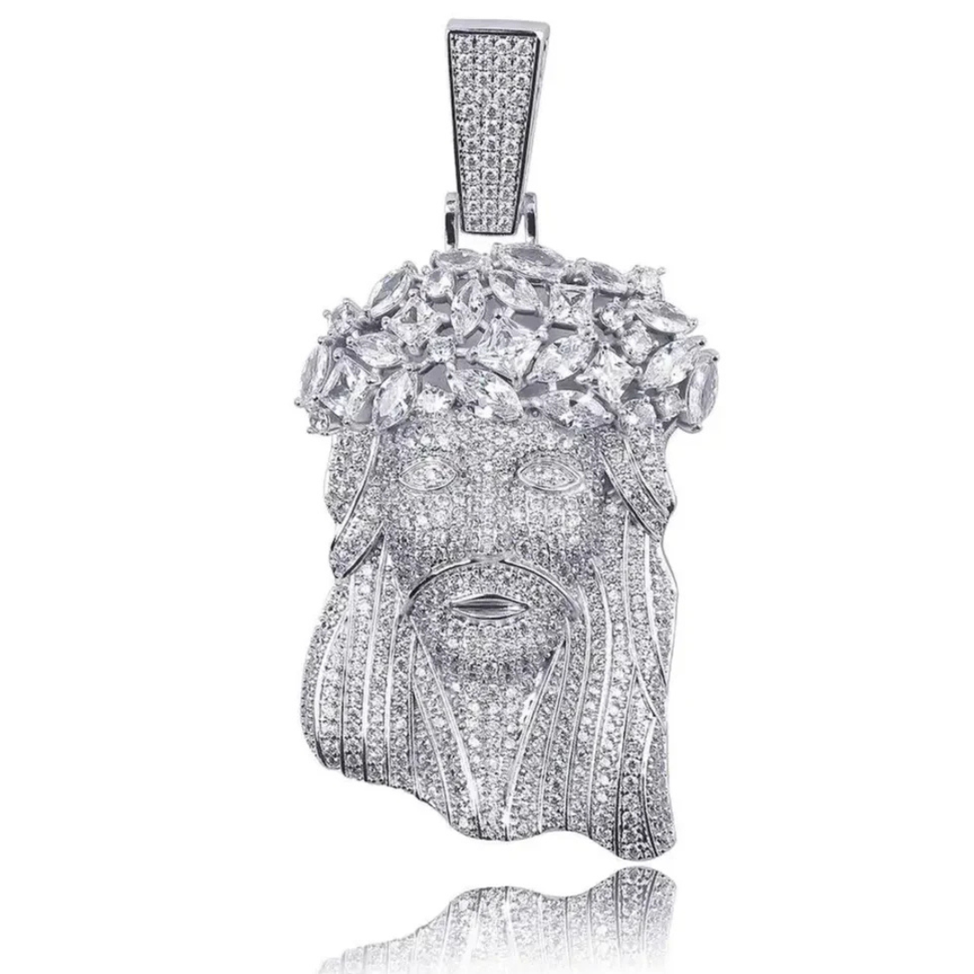 KATERIN Pendente Jesus Silver