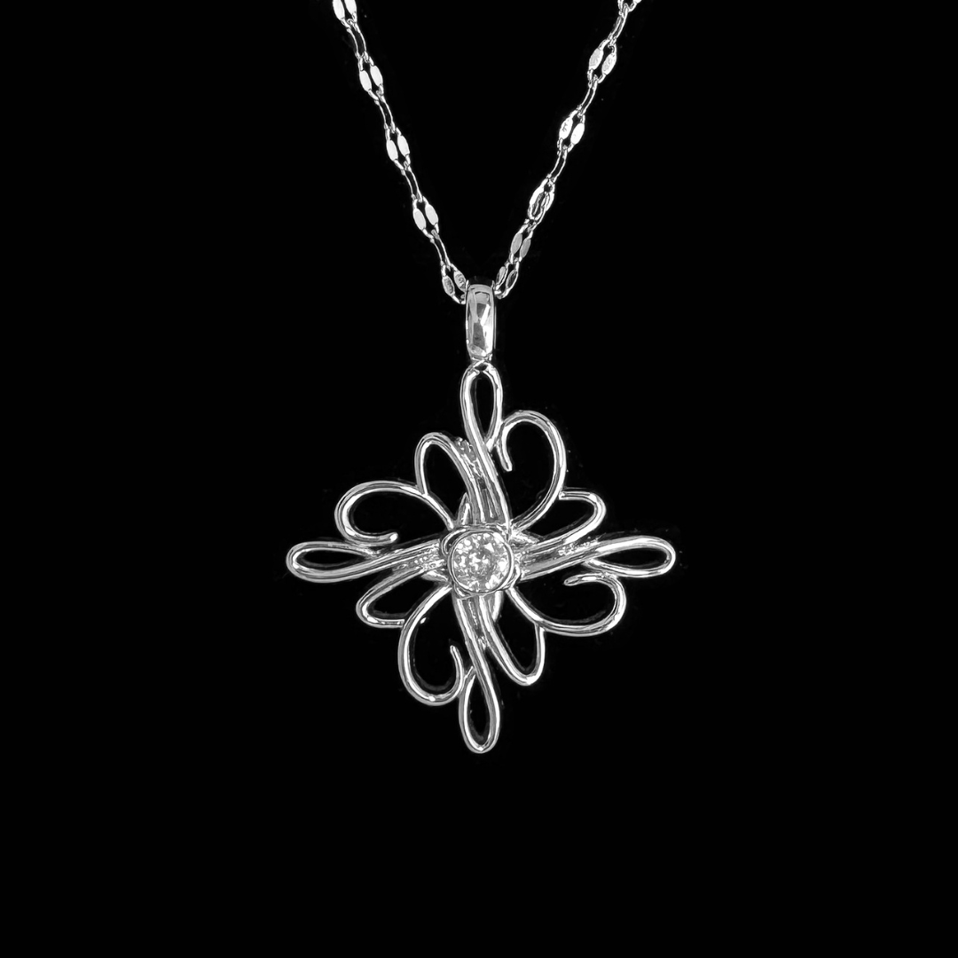 HOST BRAND ICON NECKLACE SILVER