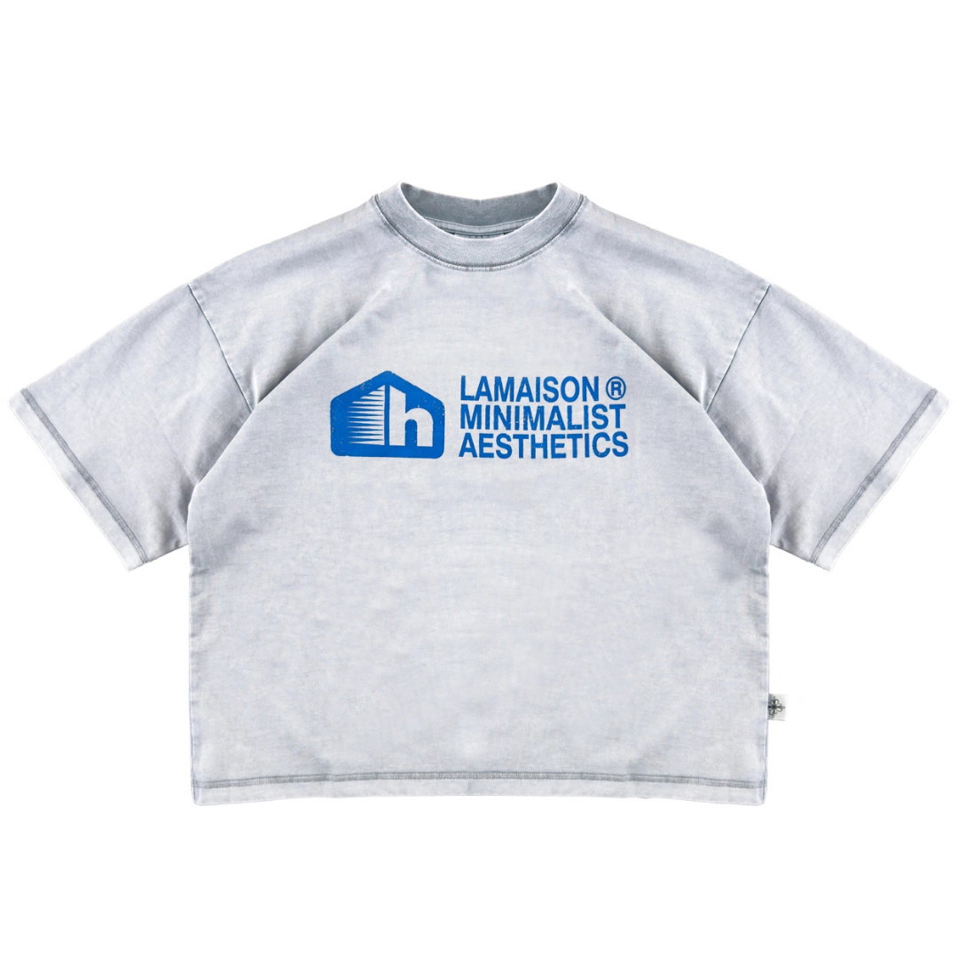 HOST BRAND HHOUSE DYED GREY TEE