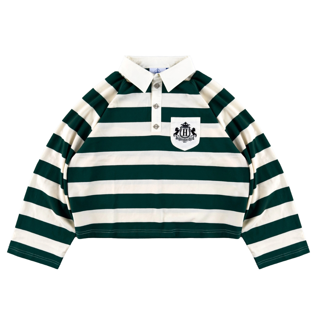 HOST BRAND LUXE STRIPED POLO