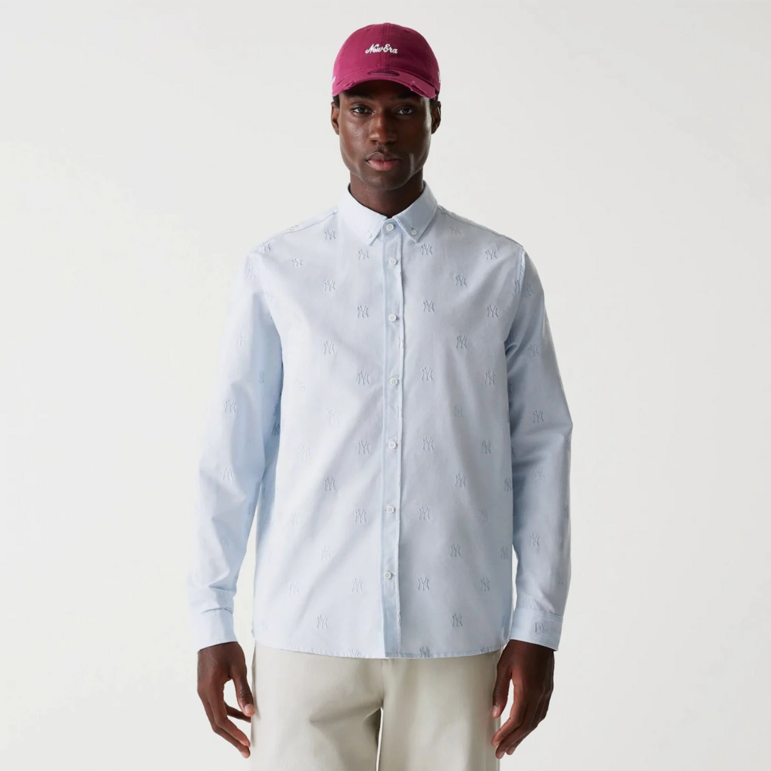 NEW ERA MLB MONOGRAM OVERSHIRT NEW YORK YANKEES