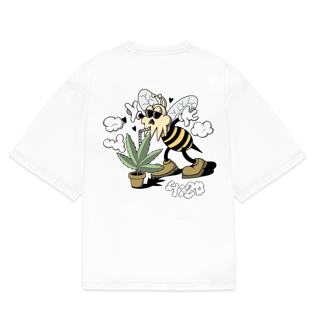 6IXT4OUR BEE HAPPY WHITE