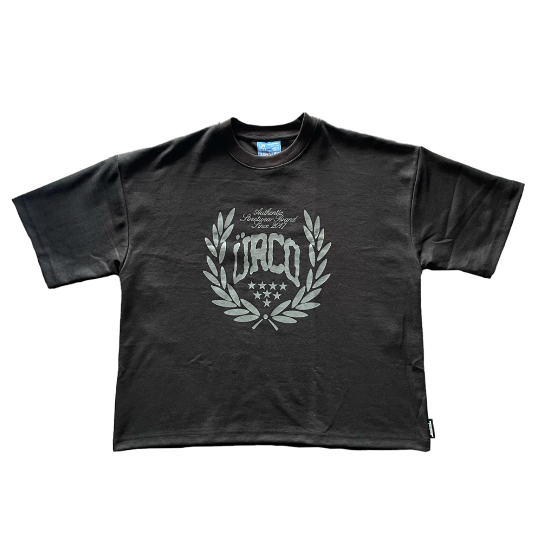 ÜRCO BLACK CROWN BOXY TEE
