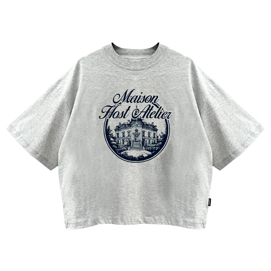 HOST BRAND MH ATELIER GREY TEE