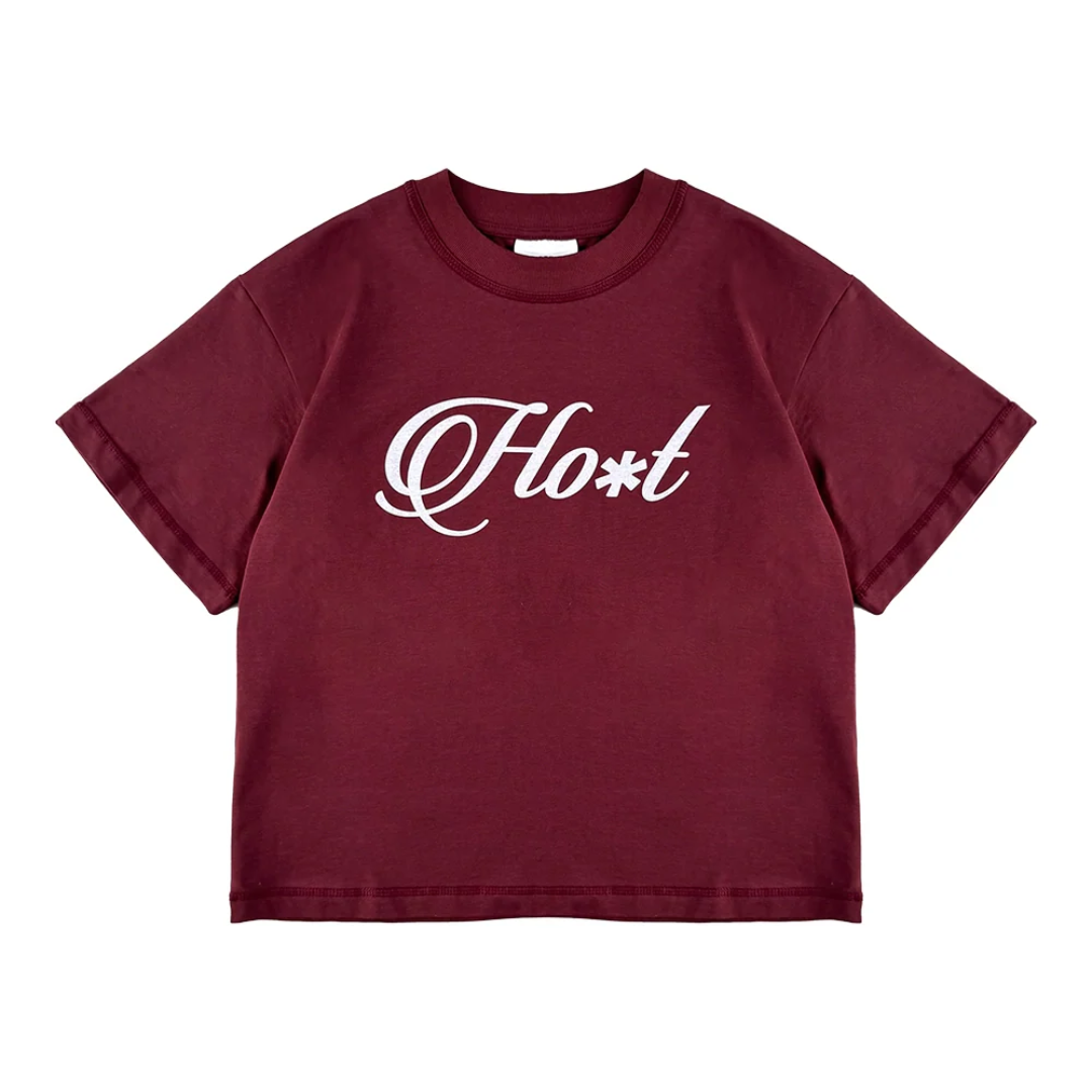 HOST BRAND HO*T BURGUNDY SLIM TEE